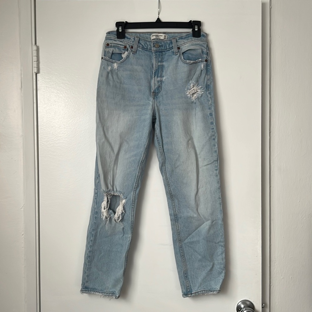 Abercrombie & Fitch 90s Mom Jeans High Rise